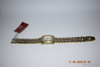 Anne Klein damské hodinky Strojek quartz, kaminky Swarovski - 5