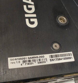 Gigabyte GeForce GTX 1050 G1 Gaming 2GB - 5