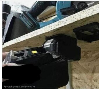 Aku pro Makita 18v Li-lon 6.0 Ah + držák. - 5