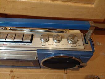Rádio Sharp GF-7 modrý - 5