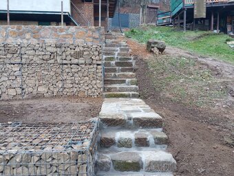 Kamenné stavby a realizace gabionu - 5