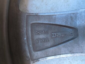 Alu kola Dezent 7J17 ET40 5x112, zimní pneu, Kodiaq, Tiguan - 5
