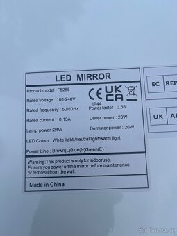 Led zrcadlo nove - 5
