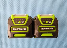 Originální baterie Greenworks 40V 2,5 Ah  NOVÁ NEPOUŽITÁ - 5