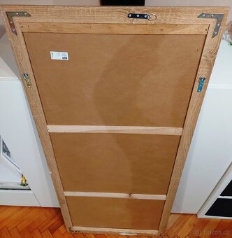 Zrcadlový rám 70x160cm-dekor dub sonoma - 5