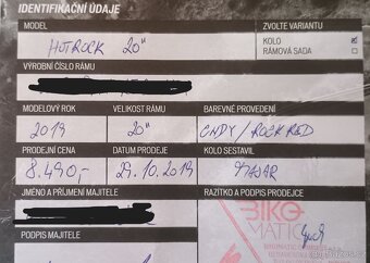 Dětské kolo Specialized Hotrock 20" MR2019 - 5