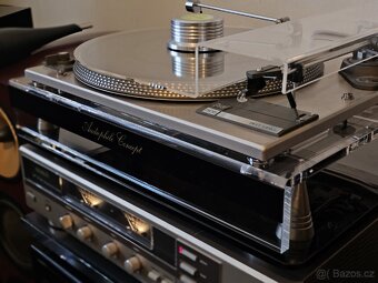 Pan Gramofon DUAL možno i zesilovač s VU metry - 5
