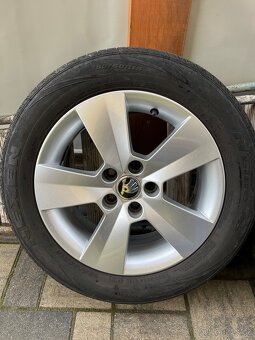 Originální kola Škoda Fabia 5x100 R15 - 5