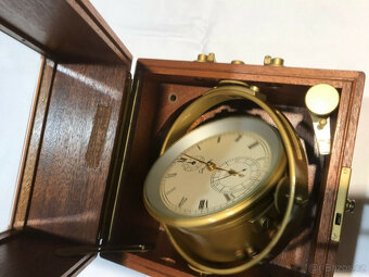 GLASHÜTTE Marine Chronometr, cca 70. léta 20. století, běží - 5
