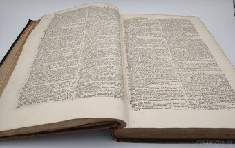 Kniha Septem Linguarum Calepinus Lexikon Latinum, Rok 1794 - 5