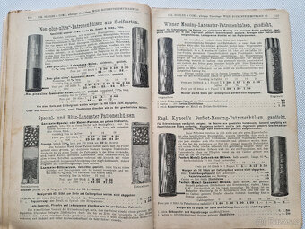 Starý katalog ceník 1894 zbraně střelivo myslivecké vybavení - 5