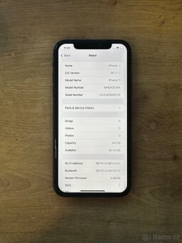 iPhone 11 Black 64GB 93% Baterie - 5