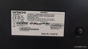 📺 Televize Hitachi – nefunkční ❌ vhodná na díly nebo opravu - 5