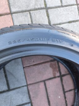 18" LETNÍ SADA PNEU 225 45 18 6MM - 5