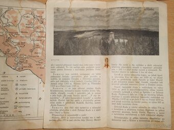 3x stará brožura ŠUMAVA rok 1961 - 1964 - použité -stav foto - 5