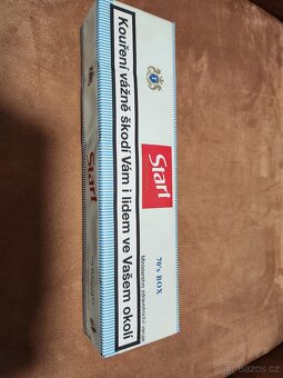 Retro kartón cigaret START - kolek 40 Kč - 5