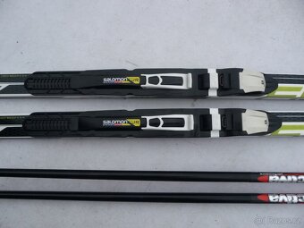 4. běžky FISCHER RCR Skate 152 cm + vazani Salomon SNS + Hol - 5