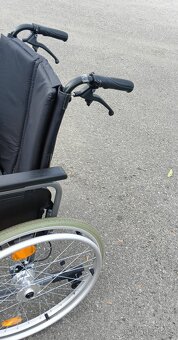 Invalidní vozík bržděný B+B šířka sedu 48cm t3 - 5