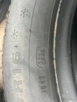 Zimní sada plechových disku 5x100 r 15 Škoda Fabia 3, Rapid - 5