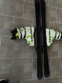 Lyže Elan 130 cm + lyžáky Head 38-39 - 5