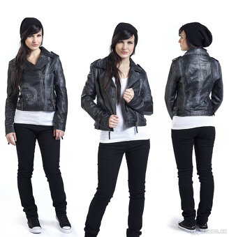 Dámská kožená bunda Gipsy - Paris Laret - nová, nenošená - 5