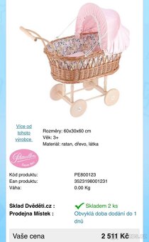 Setsky kocarek s panenkou - 5