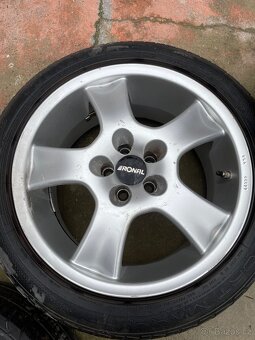 Prodám ALU kola RONAL 17" 225/47ZR 17 nová cena - 5