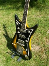 Elektrická kytara Jolana STAR X - prototyp, sběrat. rarita - 5