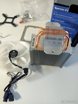 Chladič na procesor SilentiumPC spartan 4 evo ARGB - 5
