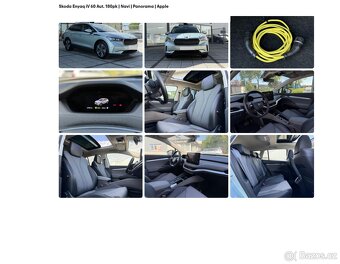 Enyaq iV 60 Aut.179ps Nav Panrama Kam AL 3Klim 2PDC DPH 6/21 - 5