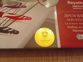 Nové kuchyňské nože a škrabka Swiss - 5