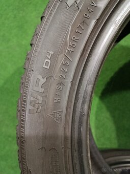 4ks zimni 225/45/17 Nokian - 5