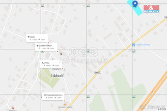 Prodej pozemku k bydlení, 1200 m², Libhošť - 5