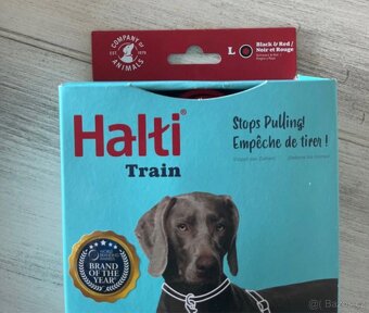 Postroj výcvikový proti tahání vel. L + vodítko Halti - 5