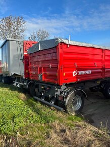 Prodej skladu Dvounápravový třístranný přívěs T739 14t - 5