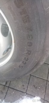 Pneu michelin 315 80r22.5 s diskem - 5