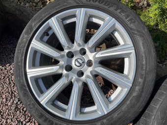 Originální disky Volvo Silver Diamond Cut 5x108 R18 - 5