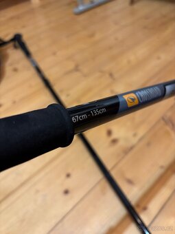 Trekingové hole Crossroad Pillar antishock - 5