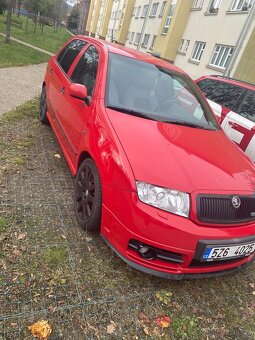 Škoda Fabia RS 1.9 TDI červené barvy - 5
