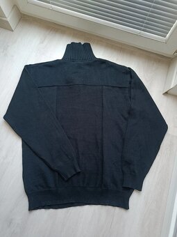 Černý pánský svetr Pierre Cardin, vel. L - 5