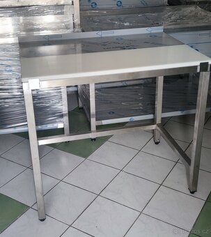 Nerezový pracovní stůl, gastro nábytek - 5