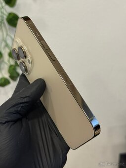 iPhone 14 Pro 128GB zlatý - 99% baterie, DPH - 5