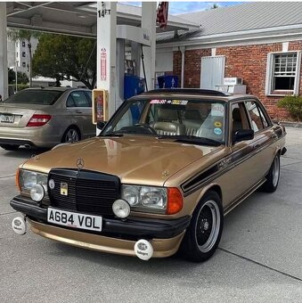 AMG přední spoiler Mercedes W123 bodykit - 5