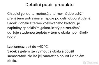 Chladící gely 10ks - 5