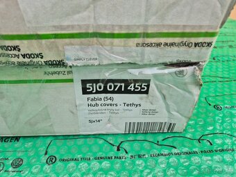 14" kryty kol (poklice) TETHYS Škoda Fabia II (5J) , Roomst - 5