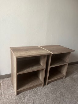 Noční stolek IKEA dub - 5