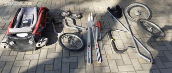 Kočárek za kolo a běžky chariot 4 v 1 +miminkovník - 5