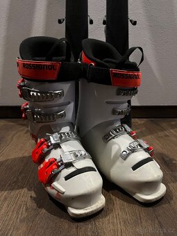 Set lyže Head 117cm+boty Rossignol 215+Leki 95cm - 5