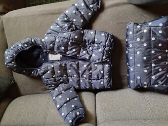 Bundy + oteplovacky/zateplené kalhoty 98 - 5