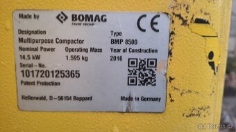JEŽKOVÝ VÁLEC BOMAG BMP 8500 - 2016 - 5